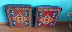 Twee stevige zit/wandkussens (poshti) uit Iran, Ophalen, Zo goed als nieuw