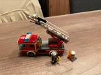 Lego City ladderwagen, Kinderen en Baby's, Speelgoed | Duplo en Lego, Ophalen of Verzenden, Zo goed als nieuw, Complete set, Lego