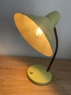 Lampje bureaulampje groengelig lichtgeel, Minder dan 50 cm, Gebruikt, Ophalen of Verzenden, Metaal