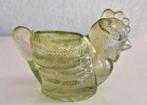Groene Glazen Kip, Huis en Inrichting, Keuken | Servies, Glas of Glazen, Ophalen of Verzenden, Overige stijlen, Glas