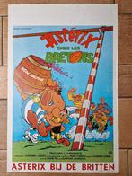 filmaffiche Asterix bij de Britten 1986 filmposter, Rechthoekig Staand, Ophalen of Verzenden, Zo goed als nieuw, A1 t/m A3