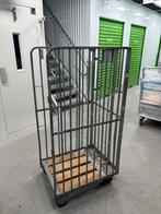 Metalen rolcontainer 2 stuks, Ophalen of Verzenden