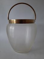 oude draadglas pot, vaas (495), Ophalen of Verzenden