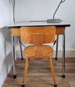Retro schooltafel met stoeltje, Gebruikt, Tafel(s) en Stoel(en), Ophalen