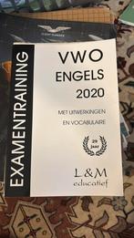 Examentraining VWO engels 2020, VWO, Engels, Ophalen of Verzenden, Zo goed als nieuw