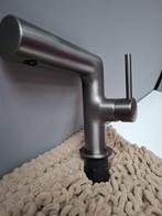 Wastafelkraan gun metal, Ophalen, Nieuw