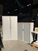 2x roldeurkast aluminium 195x120 en 147x120, 100 tot 150 cm, Ophalen of Verzenden, Zo goed als nieuw, 150 tot 200 cm