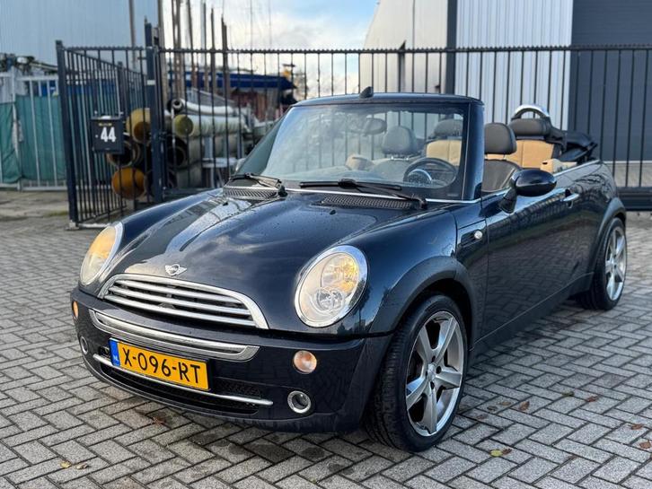 Mini Mini 1.6 One Park Lane Cabrio Leer Clima, Auto's, Mini, Bedrijf, Te koop, One, ABS, Airbags, Airconditioning, Boordcomputer