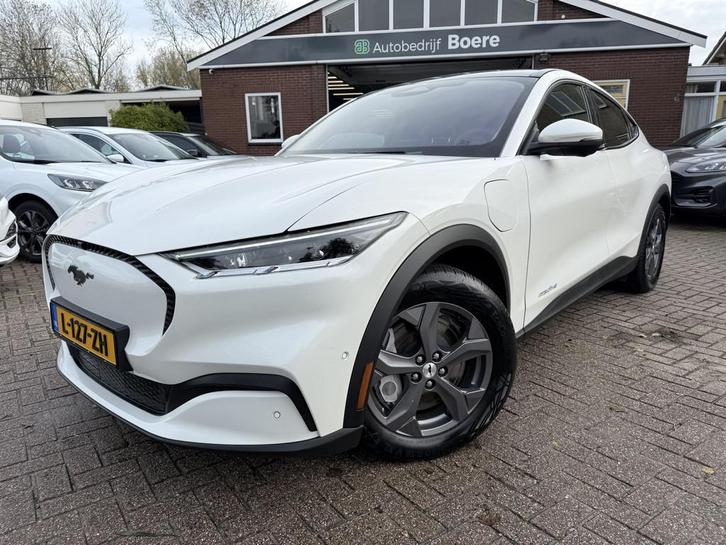 Ford Mustang Mach-E RWD 75 kWh Panoramadak, Leer, Trekhaak,, Auto's, Ford, Bedrijf, Te koop, Mustang, 360° camera, ABS, Achteruitrijcamera