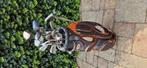 Golftas met diverse golfclubs en 3 putters en een driver., Ophalen, Gebruikt, Overige merken