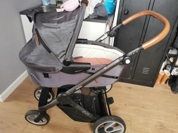 Mutsy Evo dark Grey urban nomad, kinderwagen 3 in 1