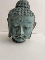 Brons  oud hoofd 27 cm hoog breed 21 cm, Gebruikt, ., Ophalen of Verzenden, .