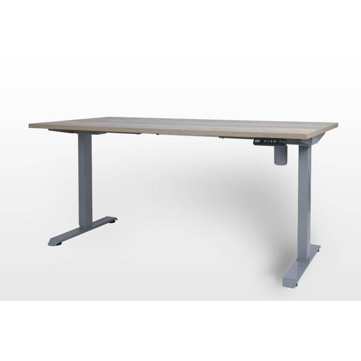 RM-Line RM1 Elektrisch ZitSta bureaus 120x80 RM1 grijs NIEUW, Huis en Inrichting, Bureaus, Nieuw, Stabureau, Elektrisch, Ophalen of Verzenden