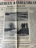 Dijkdoorbraken in de Achterhoek 1941, Verzamelen, Ophalen of Verzenden, Nederland, Embleem of Badge