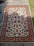 Vintage vloerkleed 193x137cm, Ophalen of Verzenden, Gebruikt, Rechthoekig, 200 cm of meer