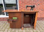 Antieke Singer Naaimachine, Ophalen