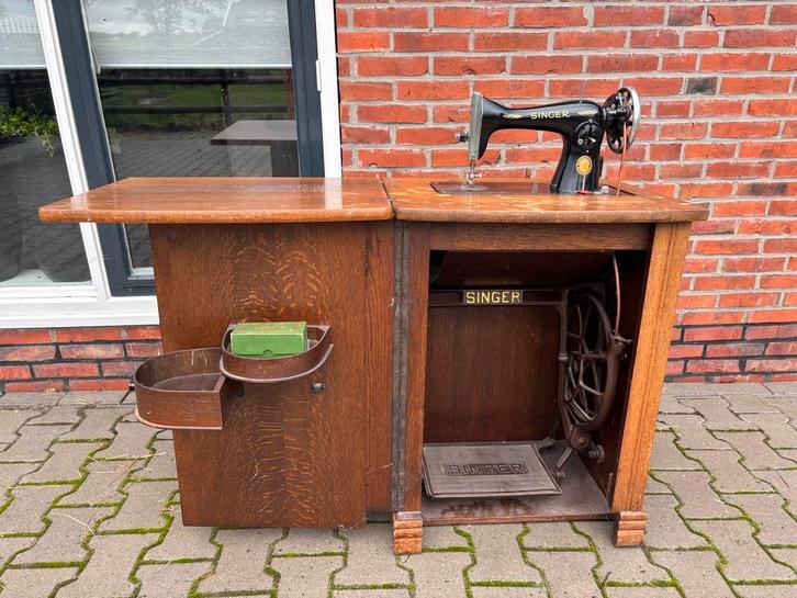 Antieke Singer Naaimachine, Antiek en Kunst, Antiek | Naaimachines, Ophalen