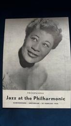 Ella Fitzgerald origineel concert programma 1956 Nederland, Gebruikt, Ducoso, Ophalen of Verzenden, Boek, Tijdschrift of Artikel