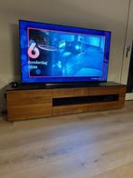 TV meubel, Ophalen, Strak, 150 tot 200 cm, Eikenhout