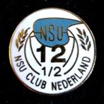 N.S.U. club Nederland -12 en een half jaar speld, Verzamelen, Speldjes, Pins en Buttons, Ophalen of Verzenden, Nieuw, Transport