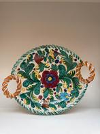 Vintage Schaal Majolica Keramiek ‘ Colored ‘ , Italy, Ophalen