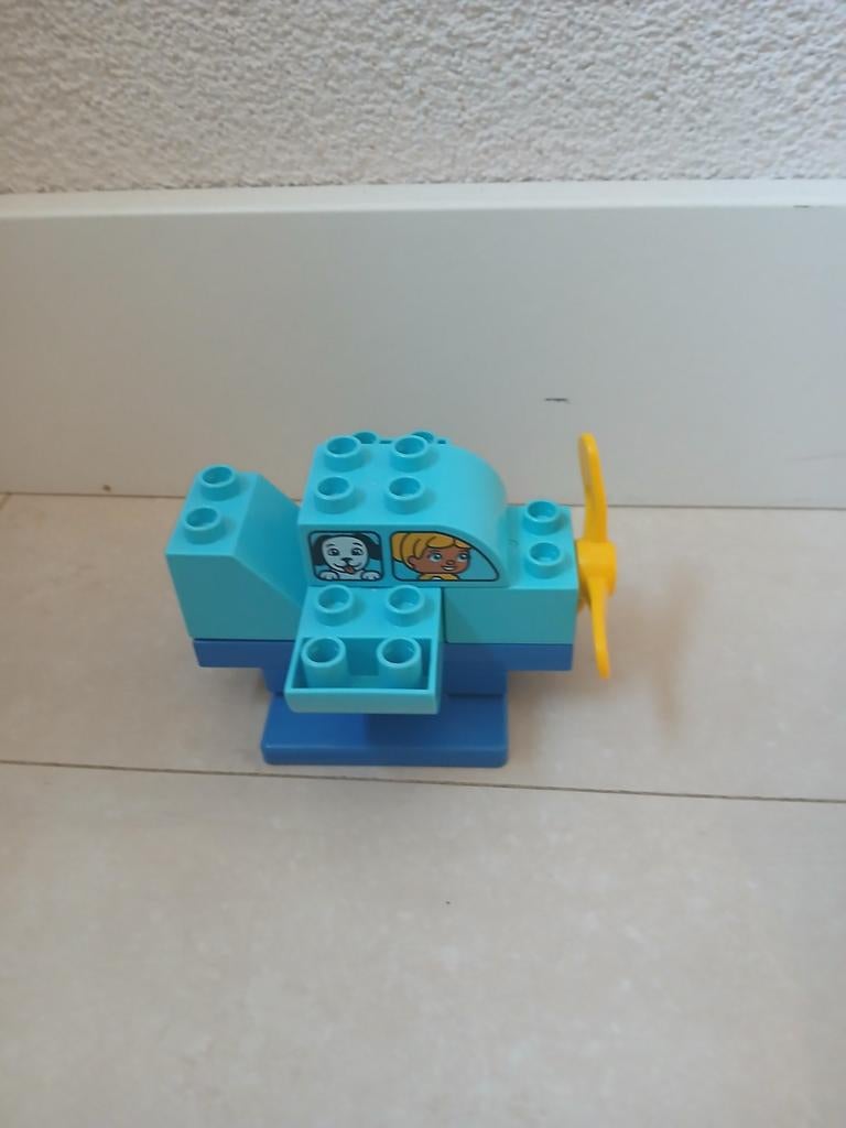 Duplo Vliegtuig 10849 Compleet, Kinderen en Baby's, Speelgoed | Duplo en Lego, Ophalen of Verzenden, Zo goed als nieuw, Complete set
