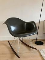 Herman Miller Eames RAR fiberglass schommelstoel vintage, Huis en Inrichting, Stoelen, Ophalen of Verzenden, Gebruikt, Grijs, Eén