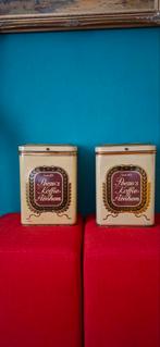 Hele  mooie groote uode  koffie blikken, Verzamelen, Blikken, Ophalen of Verzenden, Zo goed als nieuw, Koffie