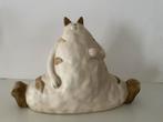 Stenen beeld poes, kat, Ophalen of Verzenden, Gebruikt, Dier