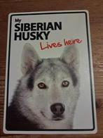 Husky bewakingsbord, Dieren en Toebehoren, Ophalen, Zo goed als nieuw