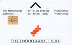 Nederland telefoonkaart CRD136 Nedlloyd, districenters, Verzamelen, Verzenden, Nederland