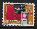 Zwitserland 1985   Treinconducteur   1290, Postzegels en Munten, Postzegels | Europa | Zwitserland, Verzenden, Gestempeld
