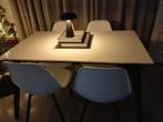 Eettafel, Huis en Inrichting, Tafels | Eettafels, Ophalen, Zo goed als nieuw, Rechthoekig, 50 tot 100 cm