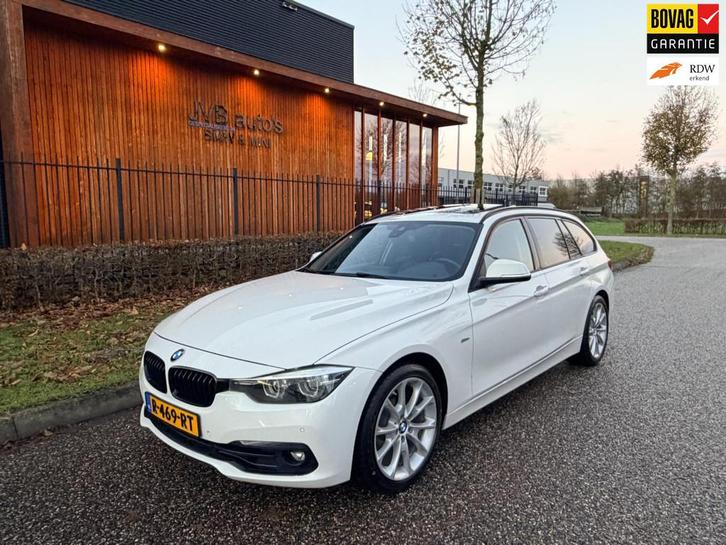 BMW 3-serie Touring 318i panoramadak, trekhaak, verwarmde sp, Auto's, BMW, Bedrijf, Te koop, 3-Serie, ABS, Airbags, Airconditioning