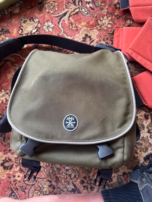 Crumpler, groen, ongebruikt en erg netjes, Audio, Tv en Foto, Fotografie | Fototassen, Zo goed als nieuw, Lowepro, Ophalen of Verzenden