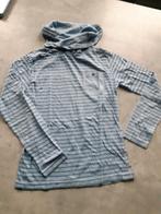 Blauwe longsleeve met leuke kraag maat 152, Ophalen of Verzenden, Jongen, Shirt of Longsleeve