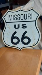 Route 66 bord, Huis en Inrichting, Woonaccessoires | Tekstborden en Spreuken, Ophalen of Verzenden, Zo goed als nieuw