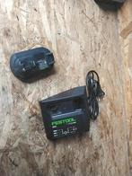 festool mxc oplader met BP xs accu, Ophalen of Verzenden, Zo goed als nieuw