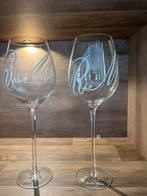 Riviera maison wijnglazen 2x, Verzamelen, Glas en Borrelglaasjes, Ophalen of Verzenden, Zo goed als nieuw, Overige typen
