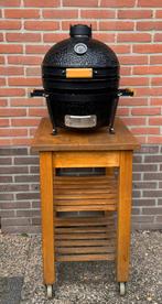 Kamado medium incl onderstel, tafel en hoes zeer goede staat, Ophalen, Zo goed als nieuw
