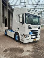 Scania R580 V8 handgeschakeld full air 2020, Auto's, Vrachtwagens, Achterwielaandrijving, Scania, Wit, Leder