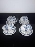 8 Villeroy en boch Valeria blauw kop en schotels, Verzenden