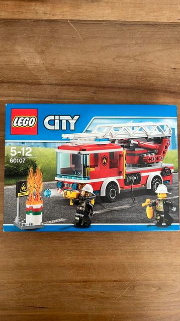 LEGO City 60107 Brandweer Ladderwagen MISB beschikbaar voor biedingen