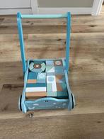 Little Dutch Houten Blokkenwagen, Ophalen, Zo goed als nieuw, Auto, Met wieltjes