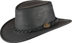 Orginele Australische leren hoed bush Scippis maat S / 57cm., Kleding | Heren, Hoeden en Petten, Hoed, Nieuw, Ophalen of Verzenden