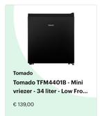 Tomado vriezer - 2 jaar oud, Witgoed en Apparatuur, Vriezers en Diepvrieskisten, Vrieskast, Gebruikt, Minder dan 85 cm, Minder dan 60 cm