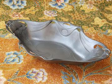 Prachtige Orivit Art Nouveau schaal uit Duitsland 27,5 cm. beschikbaar voor biedingen
