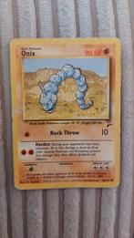 Pokemon kaart Onix, Hobby en Vrije tijd, Ophalen of Verzenden, Gebruikt, Losse kaart