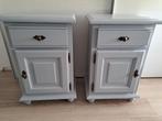 Set van 2 nachtkastjes, Ophalen, Gebruikt, Minder dan 45 cm, Minder dan 55 cm