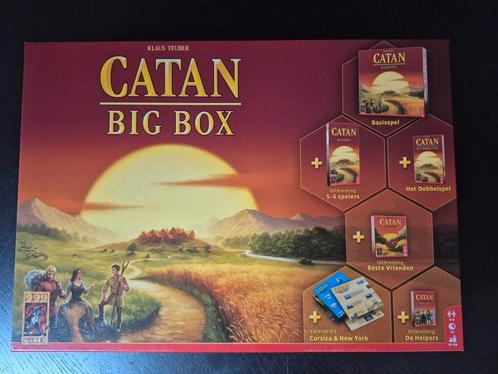 Kolonisten van Catan Big Box NIEUW in doos, Hobby en Vrije tijd, Gezelschapsspellen | Bordspellen, Nieuw, Vijf spelers of meer